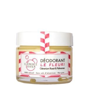 <strong>CLEMENCE & VIVIEN</strong><br> Desodorante natural geranio