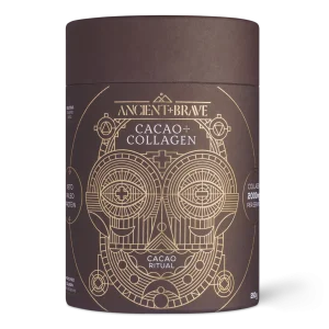 <strong>ANCIENT & BRAVE</strong><br> Cacao + Collagen</br>