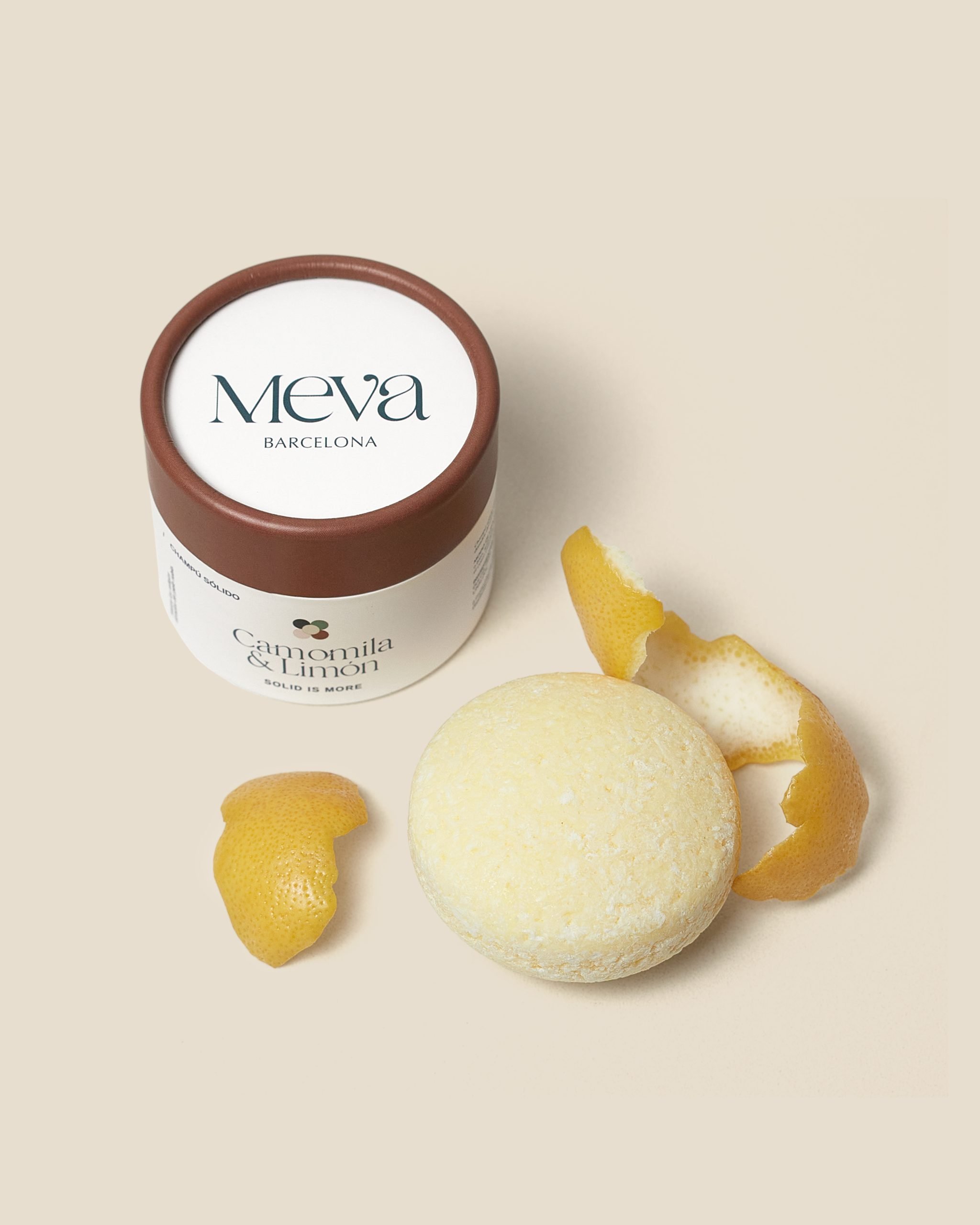 <strong>MEVA BARCELONA</strong><br>Champú sólido de Camomila - Imagen 2