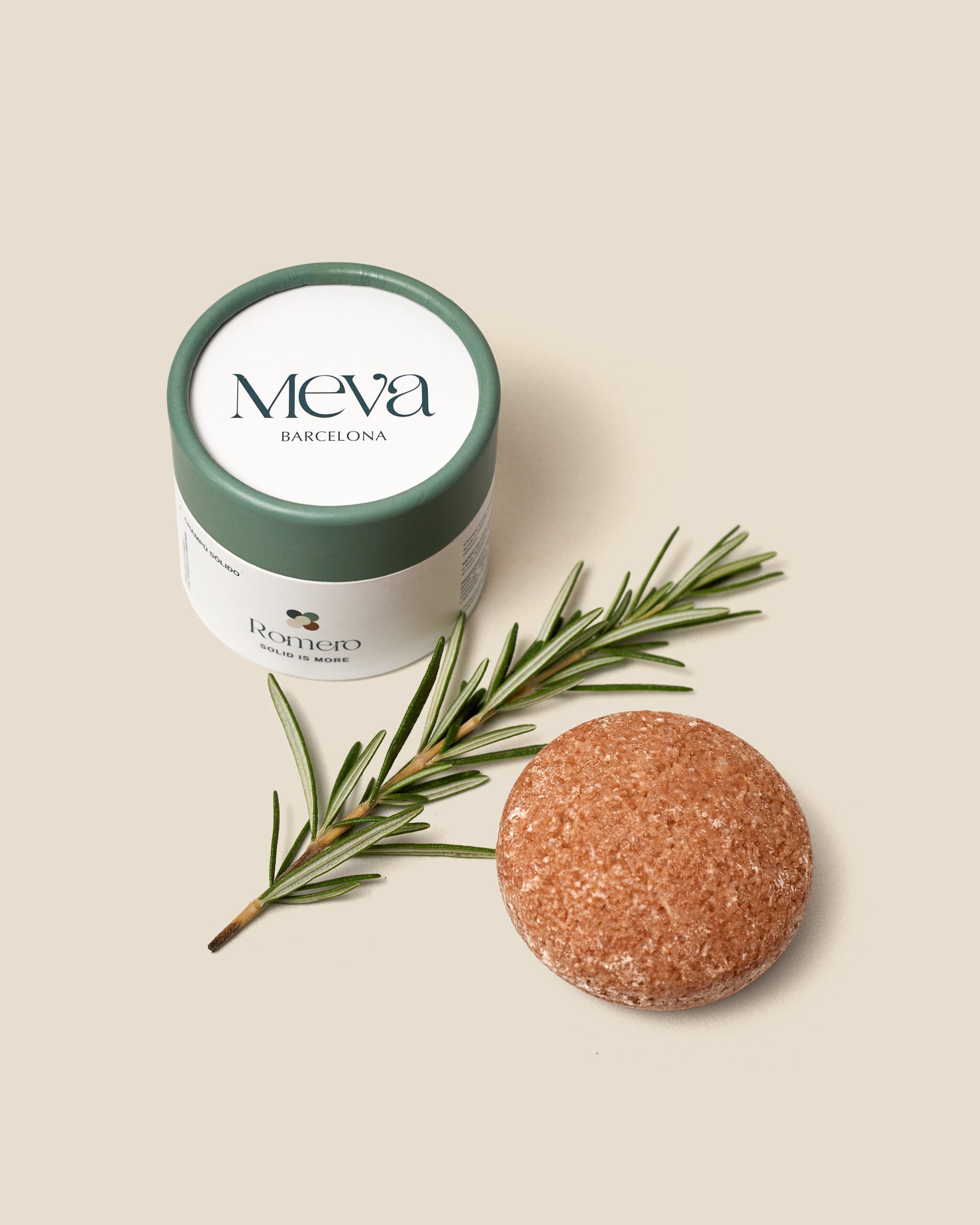 <strong>MEVA BARCELONA</strong><br>Champú sólido de Romero - Imagen 2