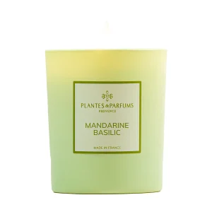 <strong>PLANTES & PARFUMS</strong><br>Vela de Mandarina y Albahaca