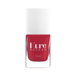 Esmalte de uñas Granada de Kure Bazaar, tono rojo natural