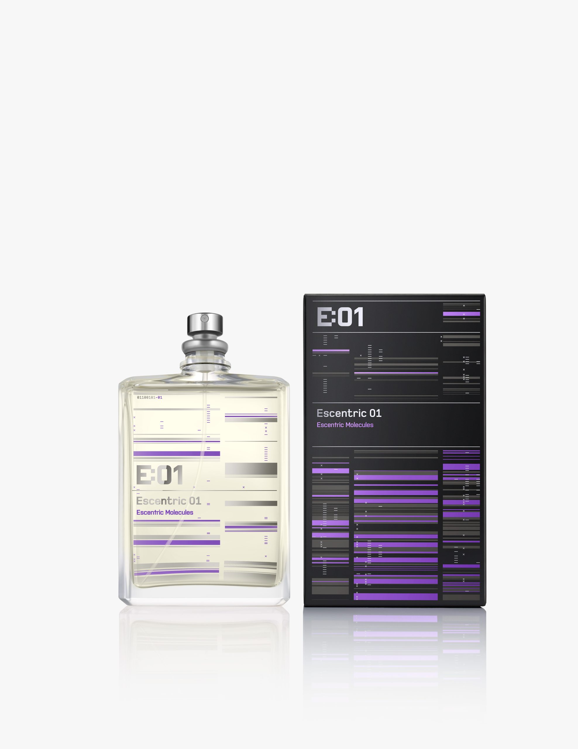 packaging minimalista Perfume Escentric 01